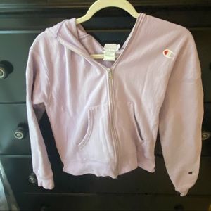 Light purple champion hoodie